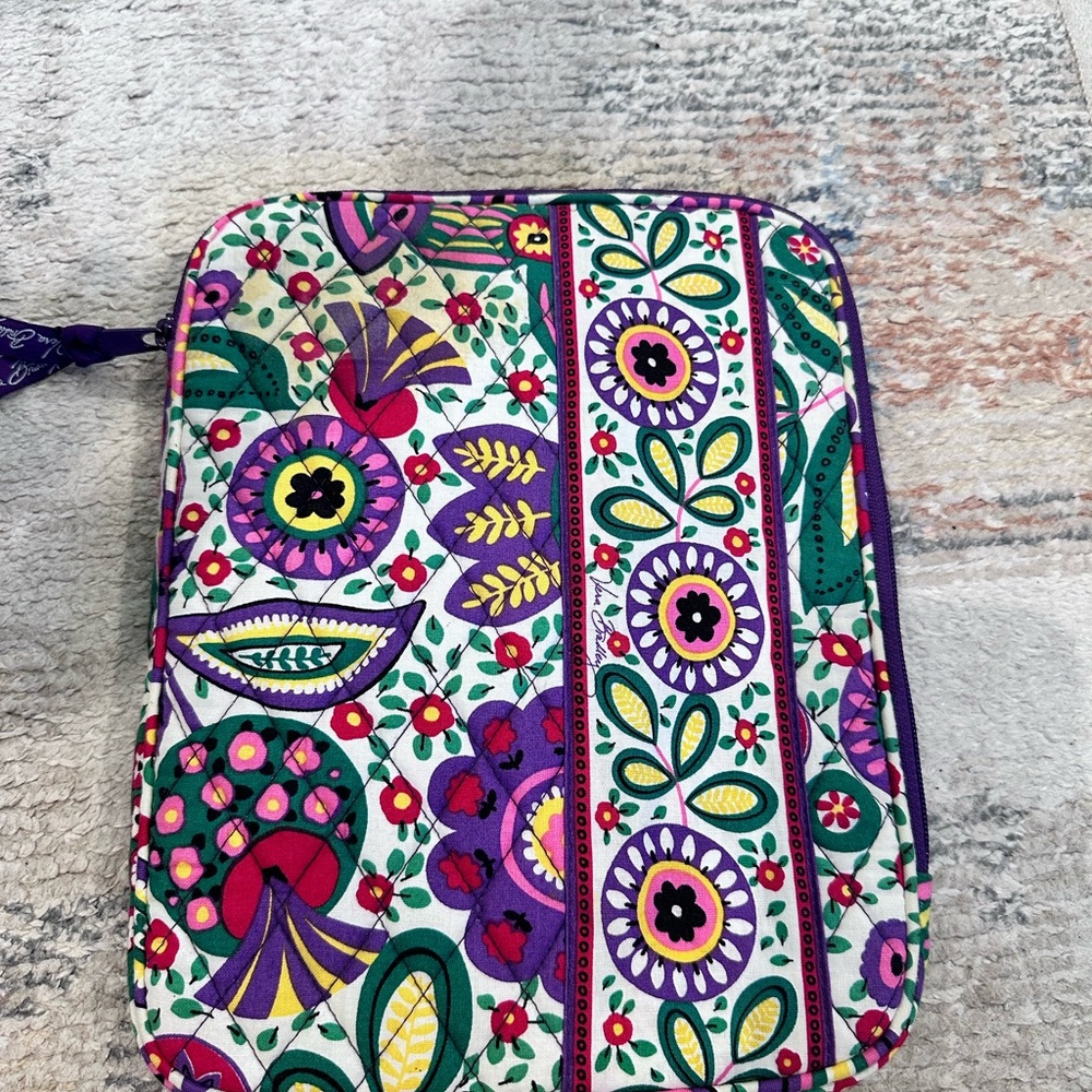 Vera Bradley Floral Tablet Case - Purple, Green, Red